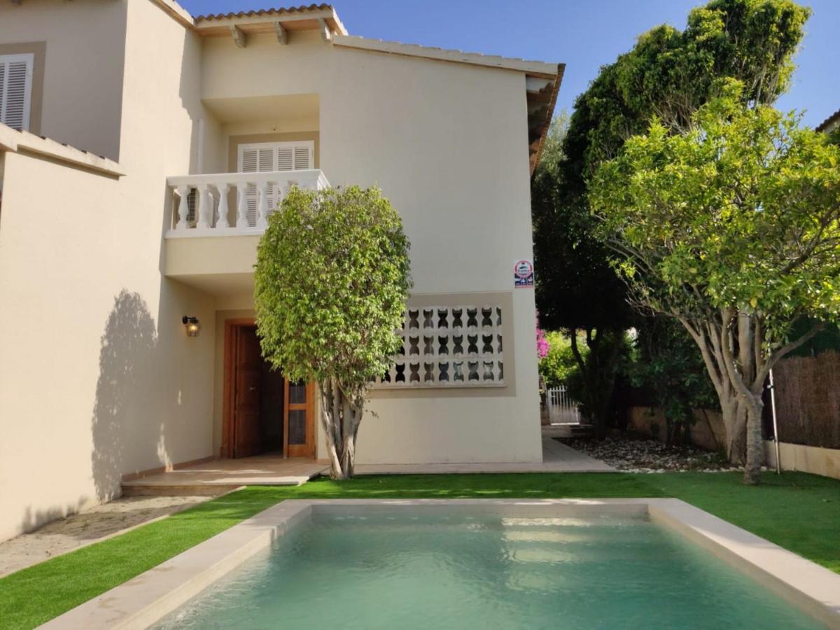 Villa Eden Alcudia, Near The Beach With Pool 外观 照片