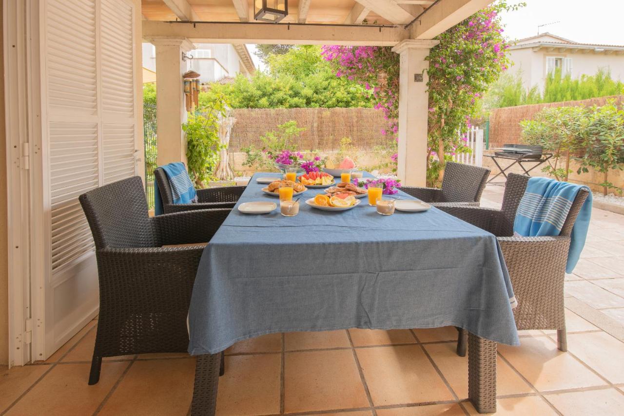 Villa Eden Alcudia, Near The Beach With Pool 外观 照片